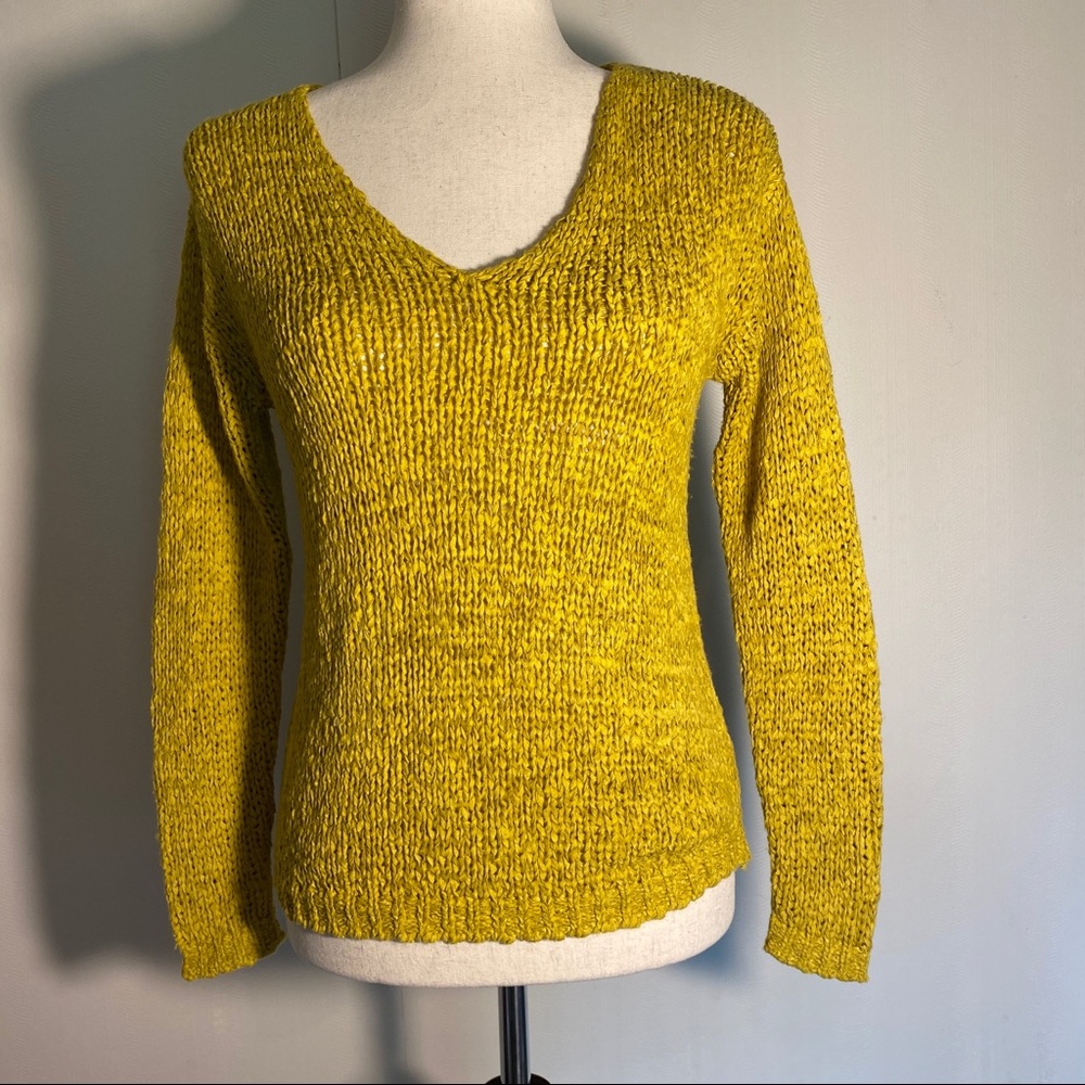 H&M knitted sweater in the color Marigold